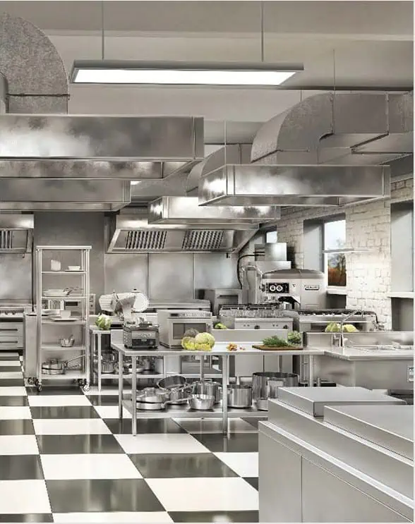 commercial kitchen