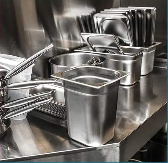 stainless steel bowls