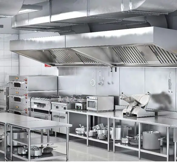 commercial kitchen range hood
