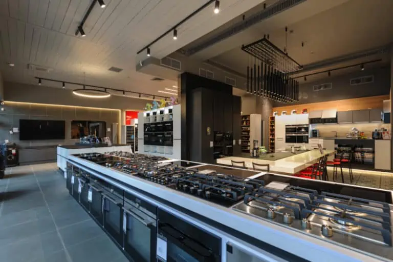 Row of ovens