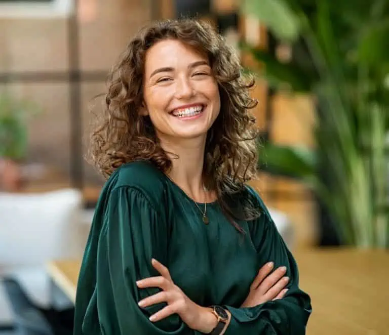 Happy woman