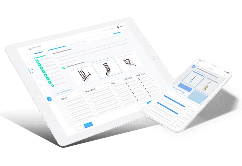 Configure One-Screenshot auf Tablet und Mobilgerät