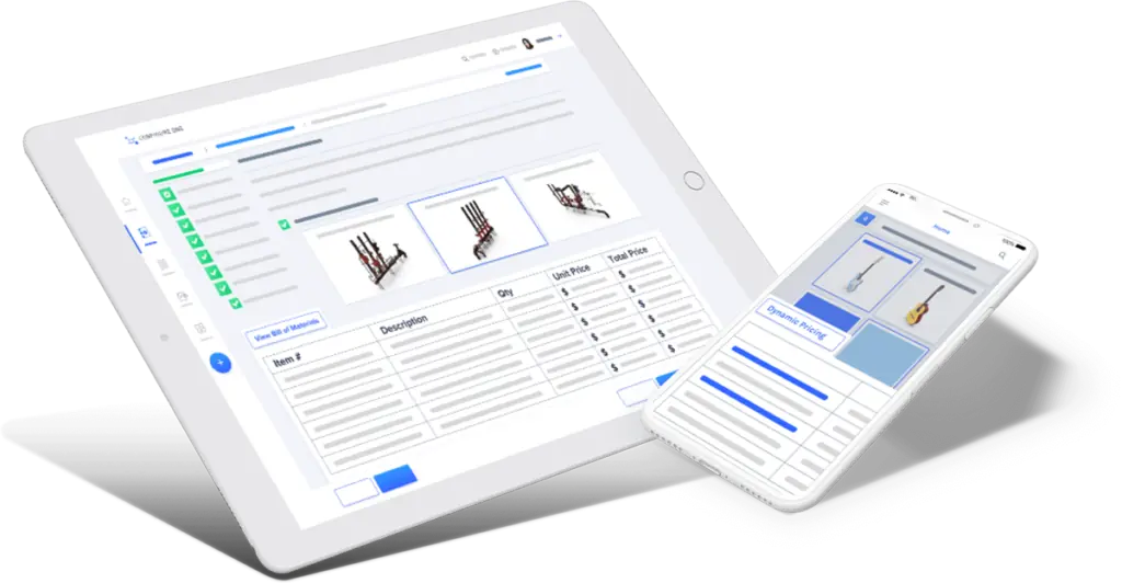 product configurator mobile