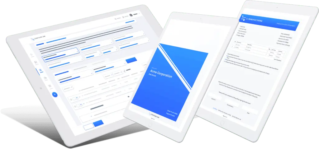 product configurator Tablet