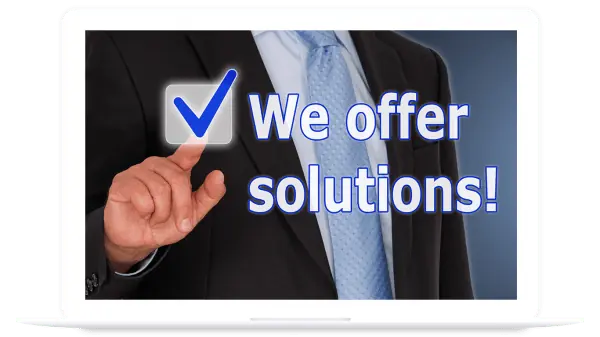 We offer solutions