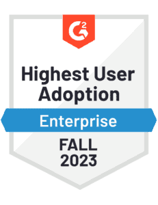 Highest User Adoption Fall 2023
