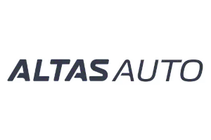 Text in bold letters reads ALTAS AUTO on a plain background.