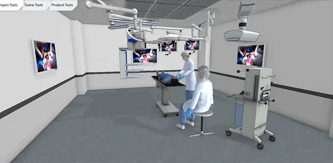 3D room configuration