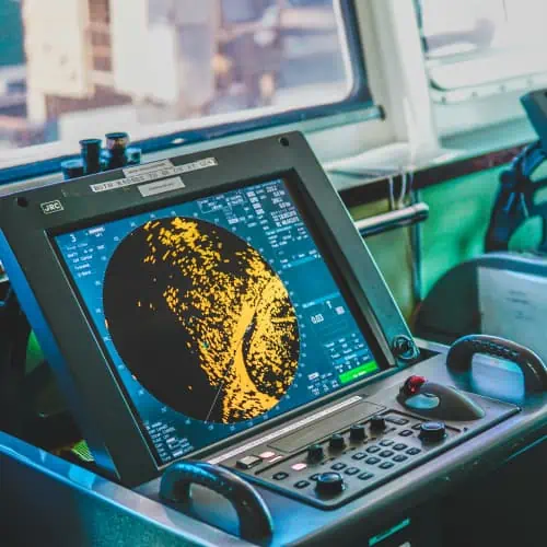 navigational console