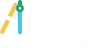KCL logo with colorful design and text, from revalize.
