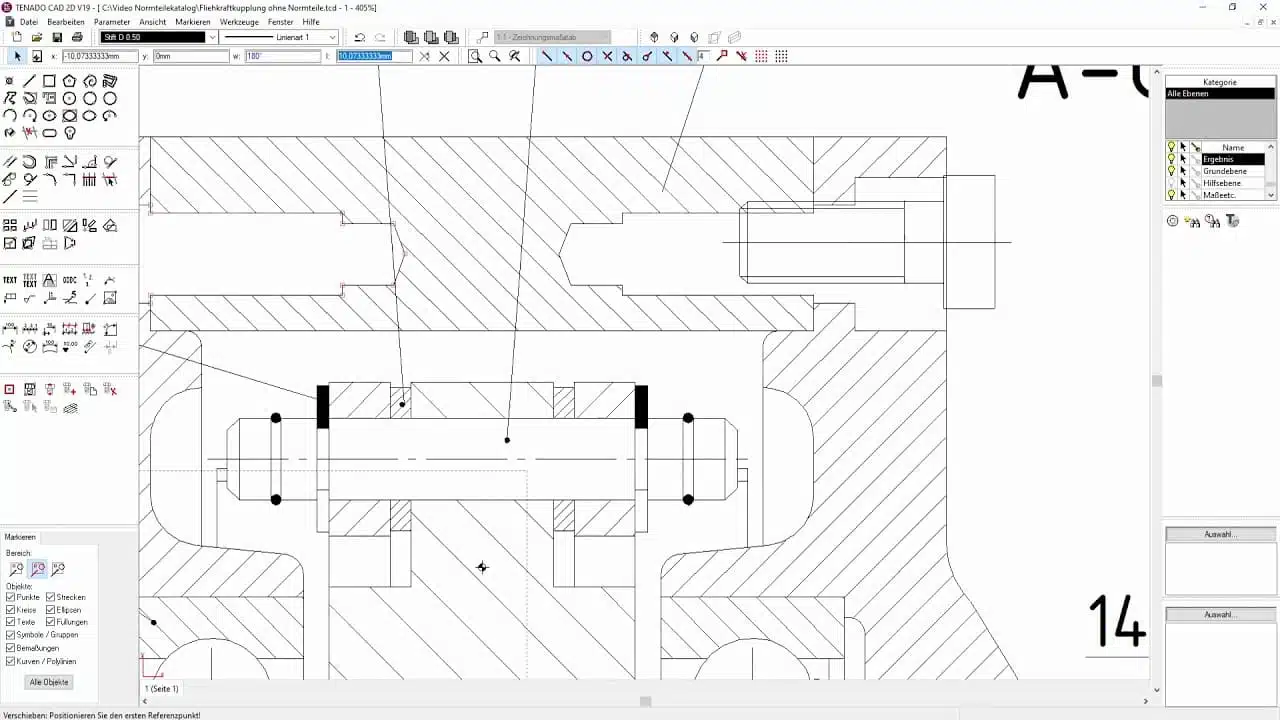 TENADO CAD 2D | Normteilebibliothek
