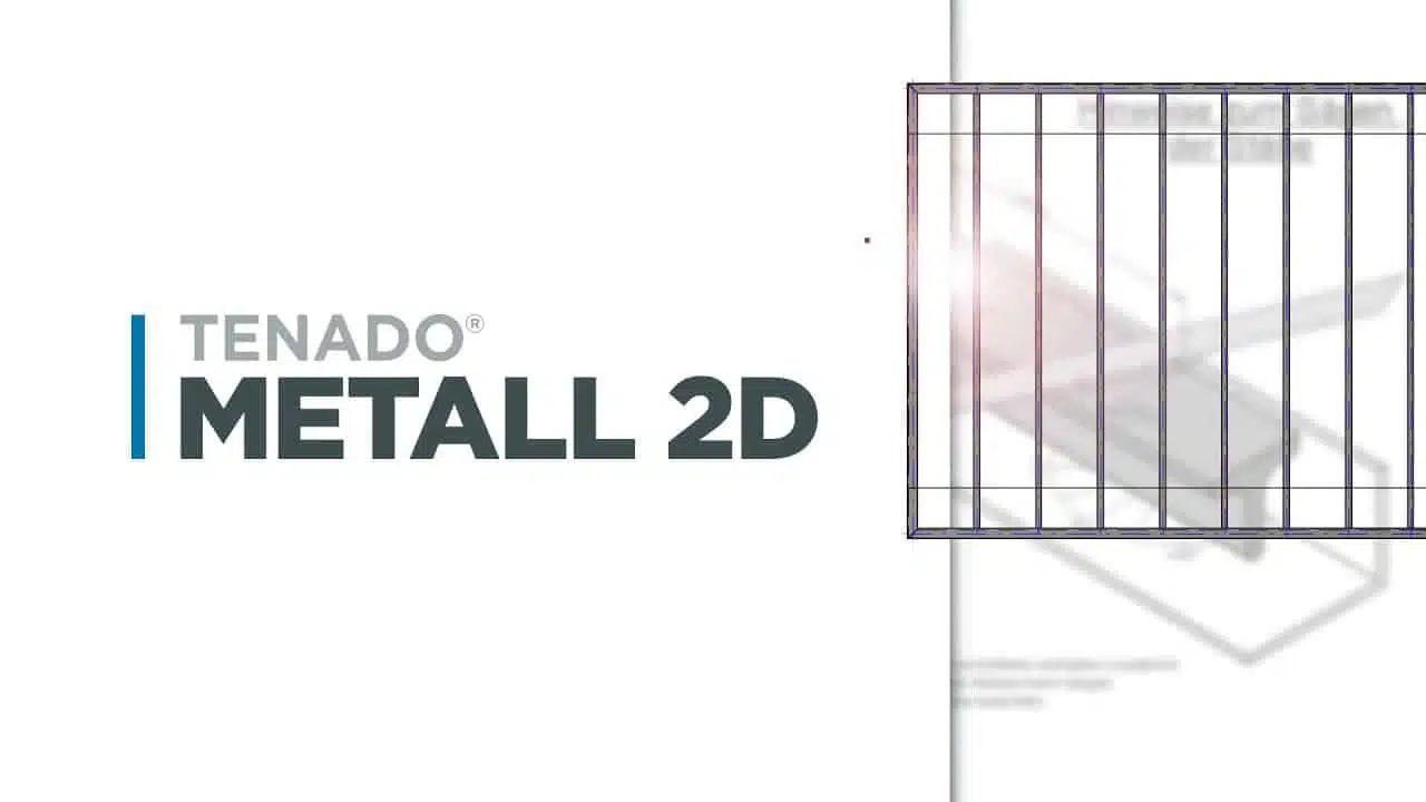 TENADO METALL 2D | Fenstergitter zeichnen
