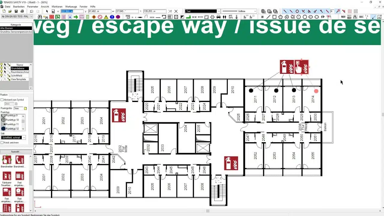 TENADO SAFETY | Zimmerplan erstellen