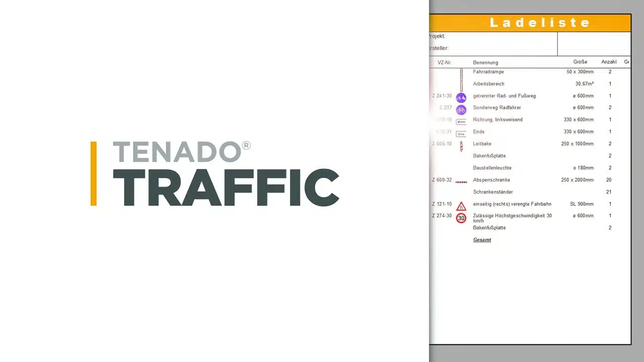 TENADO TRAFFIC | Schnelle Auswertung