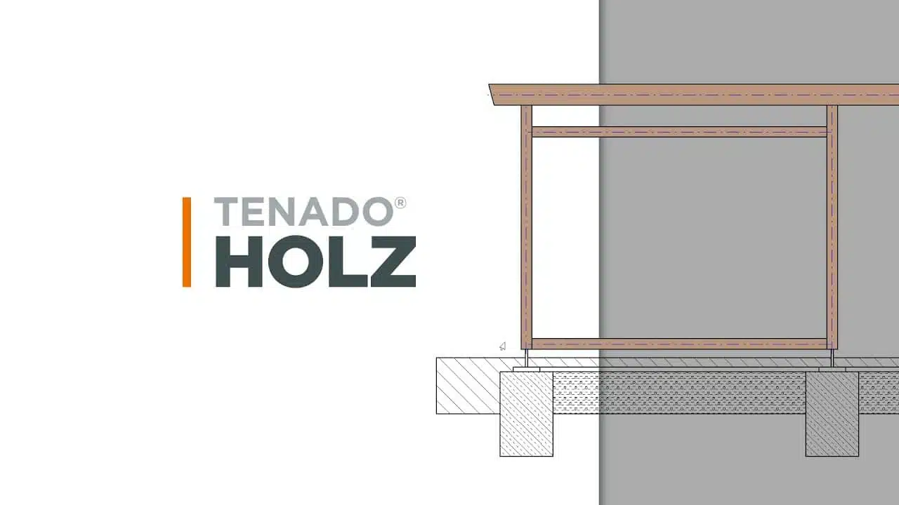 TENADO HOLZ | Carport Zeichnen