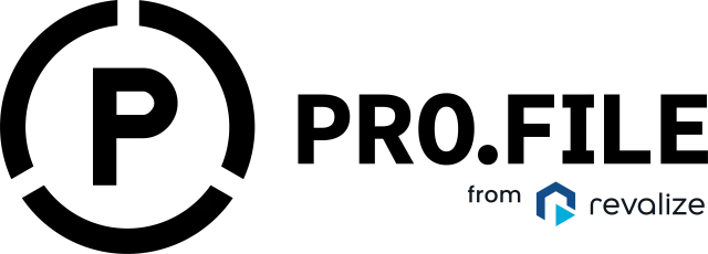 Logo featuring a gear with the text Paperless Parts and the phrase from Revalize next to a blue geometric icon.