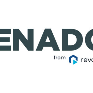 TENADO® Logo mit dem Text von revalize und einem blauen geometrischen Symbol neben dem Wort revalize.